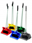 REACH CLEANING DUSTPAN BRUSH SET RED X1